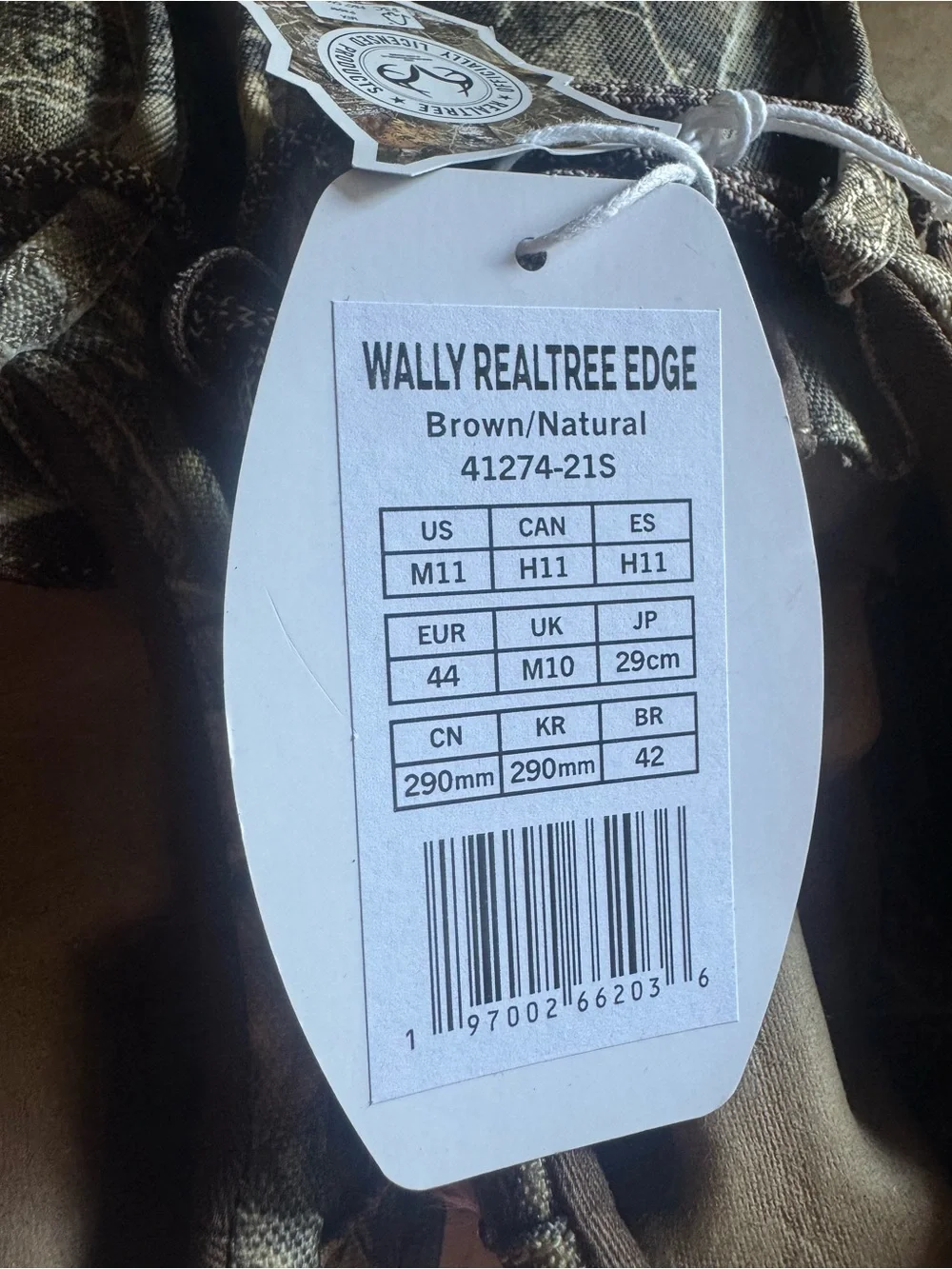 Hey Dude realtree Camouflage Slip-On Loafers in Brown and Green